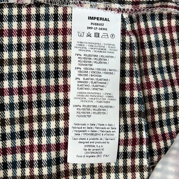 Imperial Houndstooth Cullottes Made in Italy - Picture 3 of 11